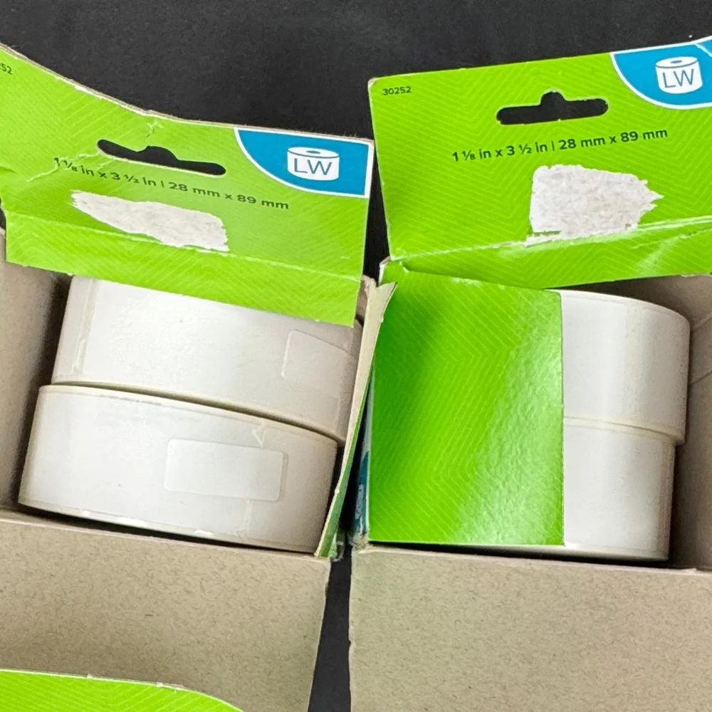 DYMO Authentic LW White Mailing Address Labels, DYMO Labels for LabelWriter sets
